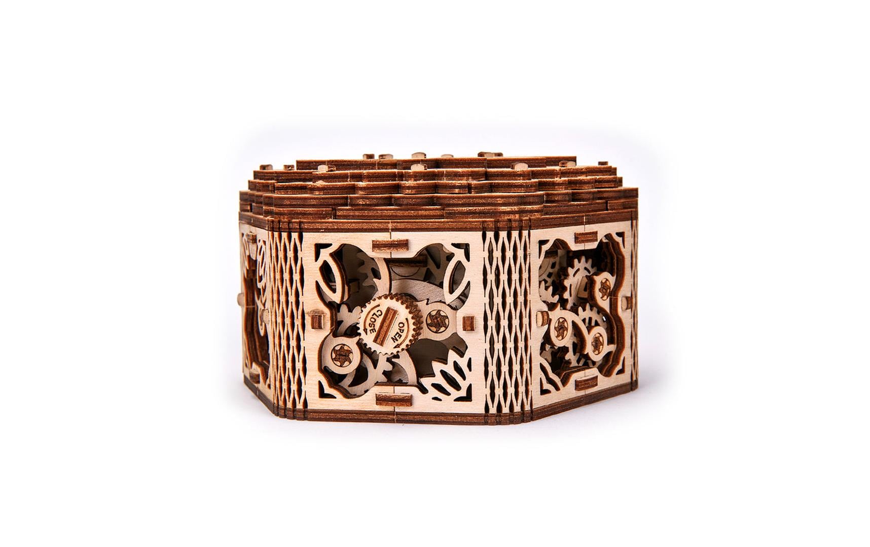 Bausatz SchmuckkästchenSchatulle 3D Bausatz aus Holz