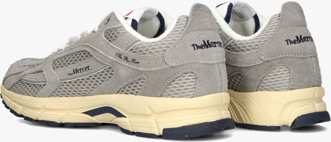 grijze mercer amsterdam lage sneakers the re-run americana