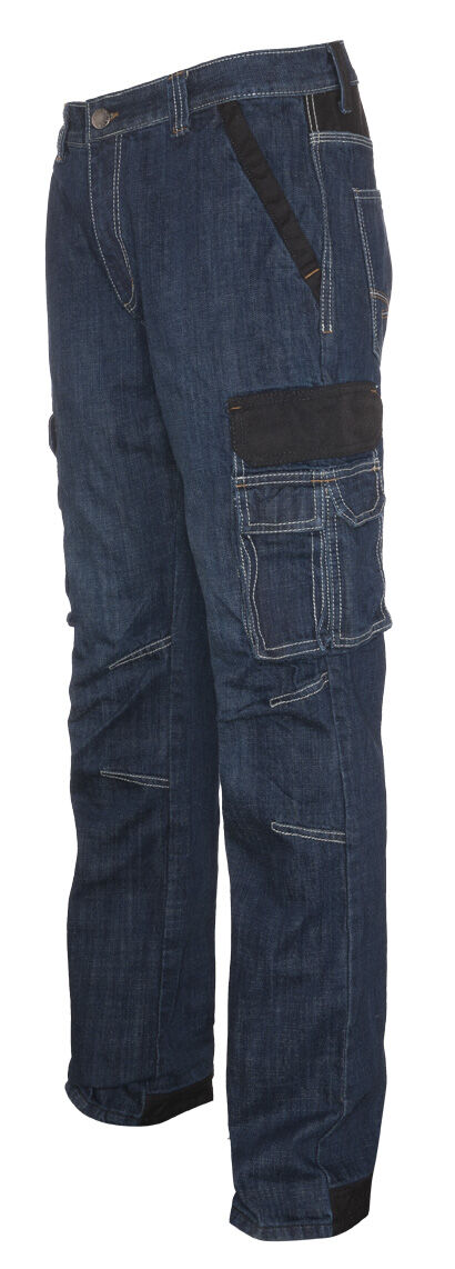 247 Jeans Grizzly D30 - Werkspijkerbroek Heren - Donker denim blauw - 32 - 32