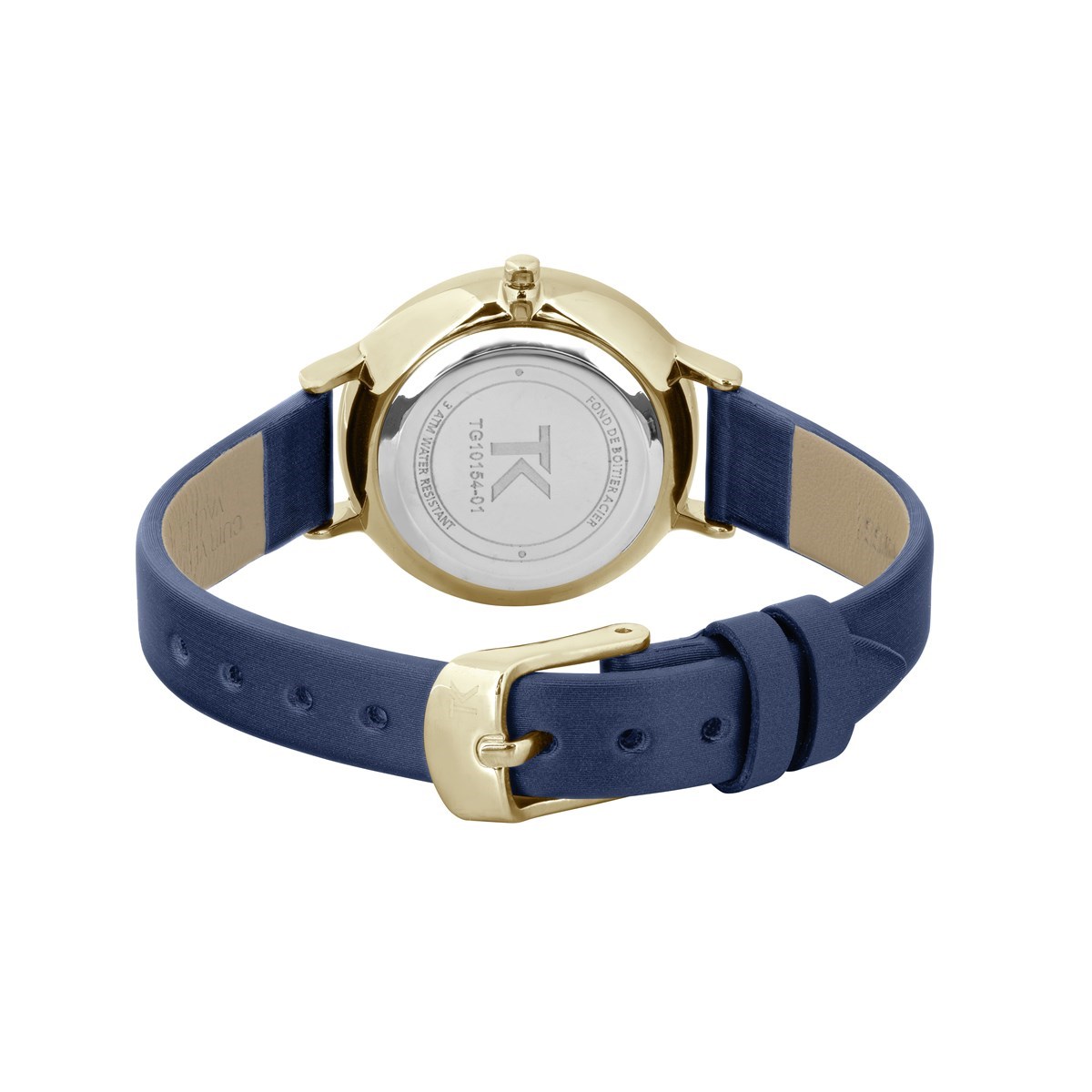 Montre analogique bracelet satin LINA