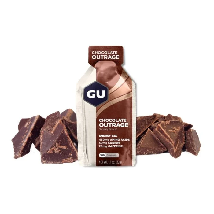 GU Energy Unisex Energi-gels Gel (Chocolate Outrage)