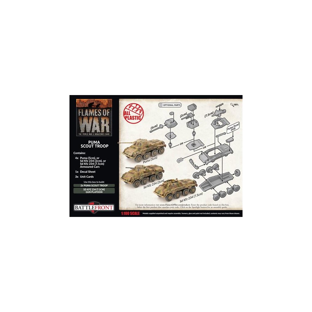 Flames of War - Puma Scout Troop