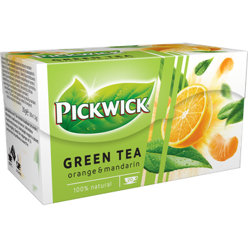Pickwick Orange Mandarin Groene Thee 20 Stuks