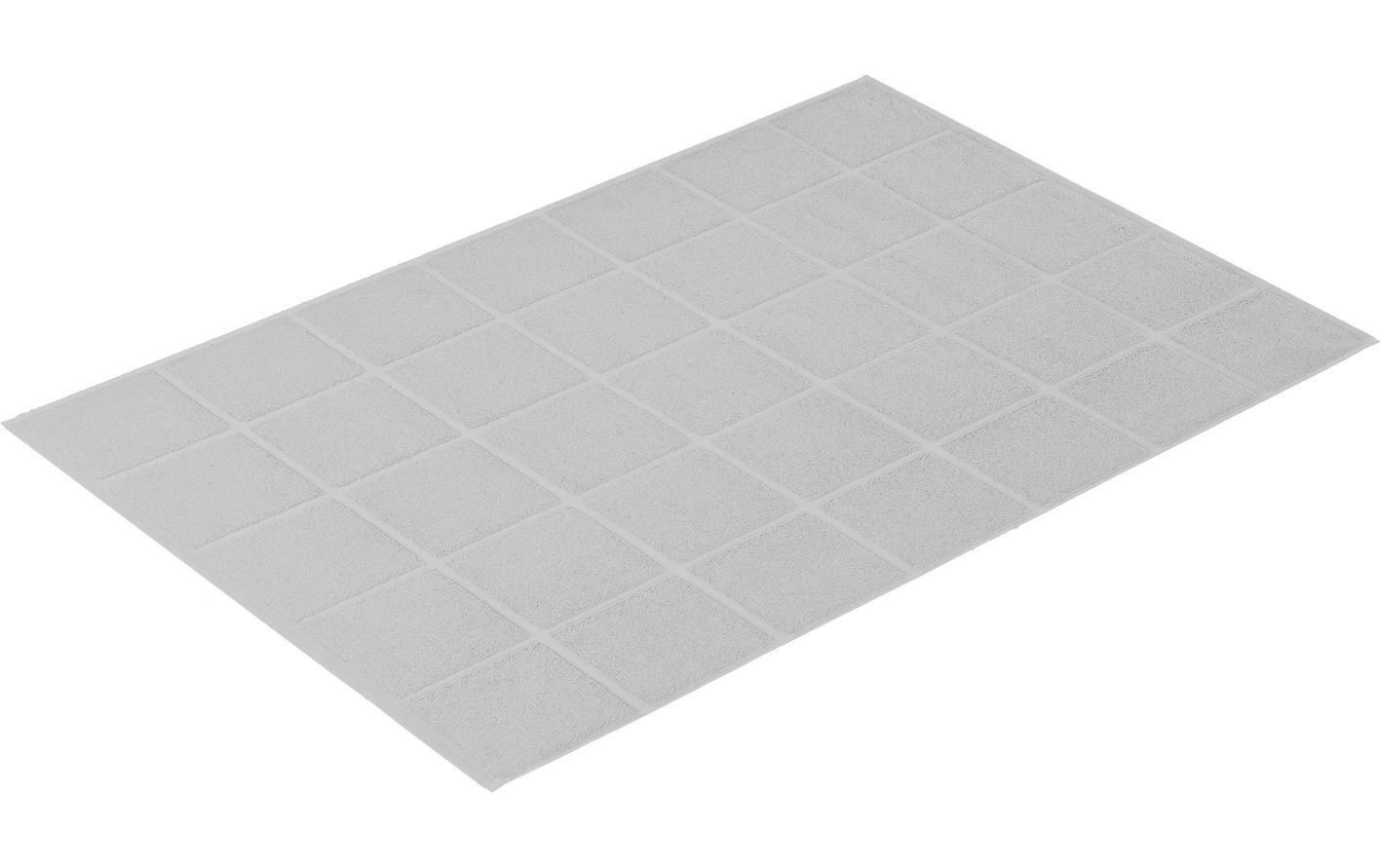 Badteppich Pratos 60 x 90 cm, Light GreyBadeteppich aus reiner Baumwolle