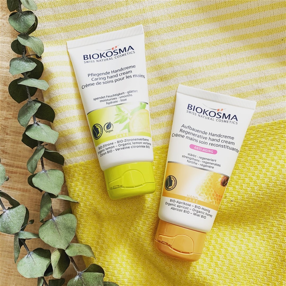 BIOKOSMA Handcreme Creme Aprikose Honig BIO Tb 50 ml