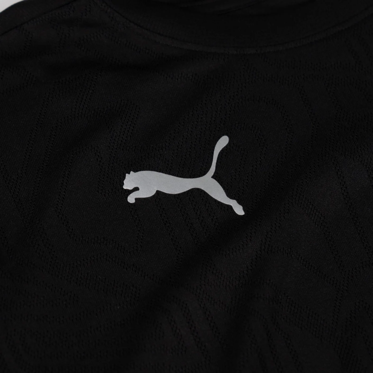 PUMA Marokko Trainingsset 2024-2026 Kids Zwart Zilver