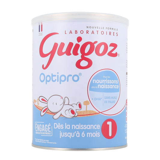 Guigoz Optipro 1 Lait 1er âge - Alimentation bébé dès la naissance
