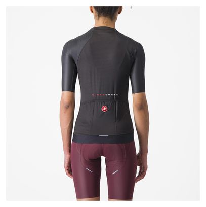 Maillot Manches Courtes Femme Castelli Aero Pro 7.0 Noir