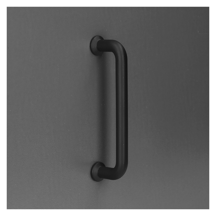 Skaphåndtak, svart 2-pk 87 mm
