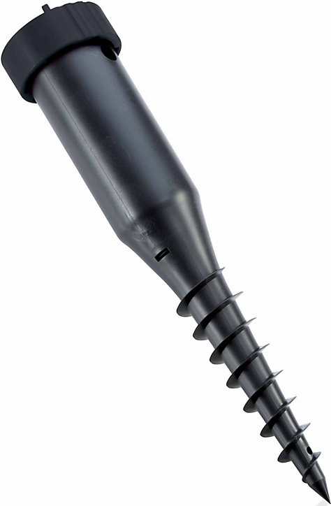 Douille de fixation Leifheit à visser ajustable pour séchoir parapluie