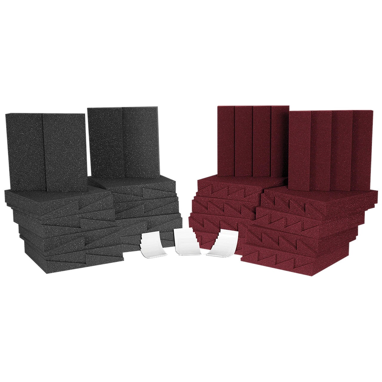 Auralex D36-DST Roominator BUR Burgundy set rood