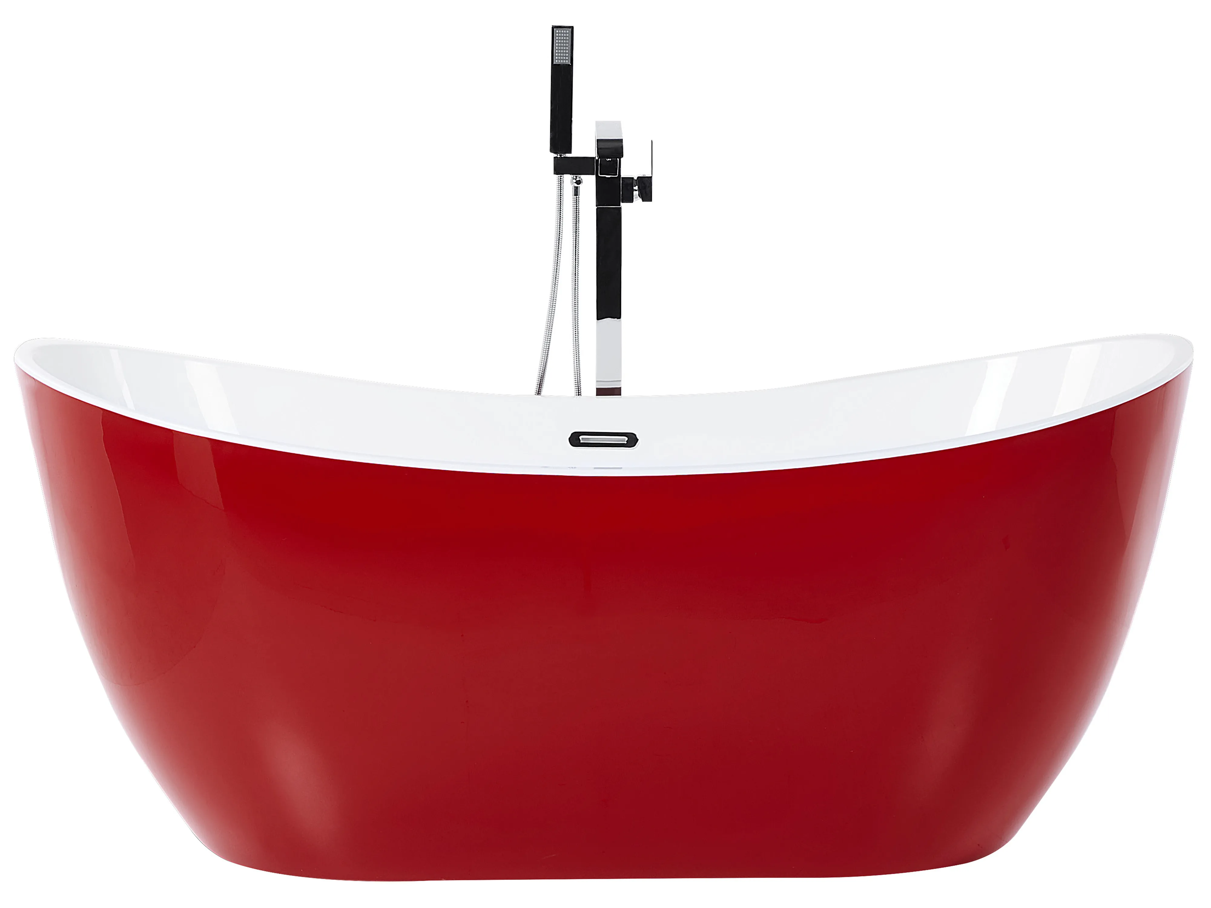 Vrijstaand bad ANTIGUA 150 x 75 cm Rood