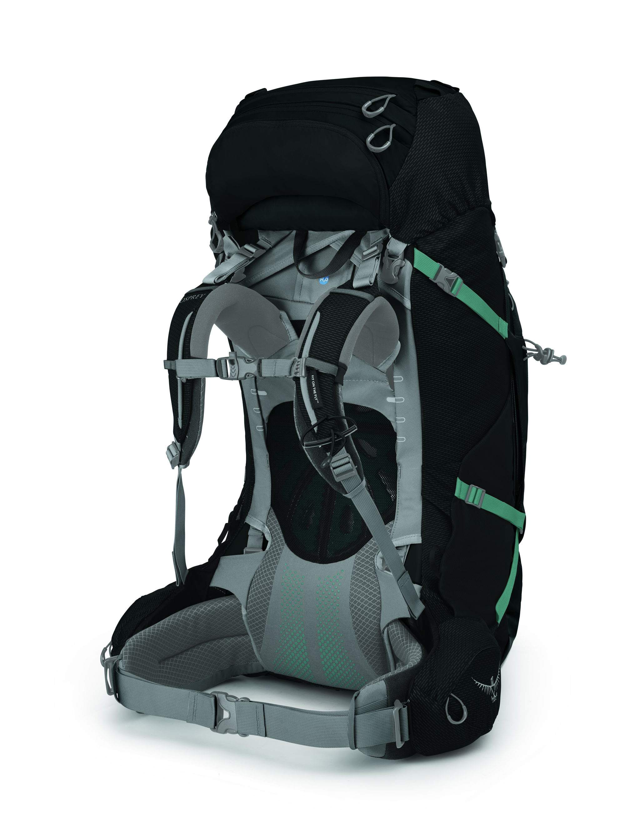 Osprey Ariel Plus 70 L vandrerygsæk, dame (Black) - Spejder Sport
