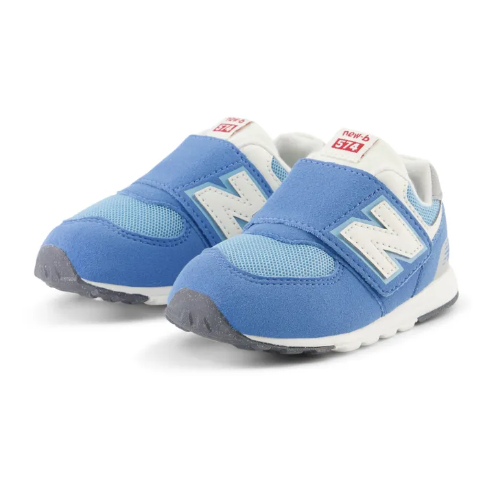 New Balance Baskets Scratchs Ouverture Totale 574 | Bleu Clair