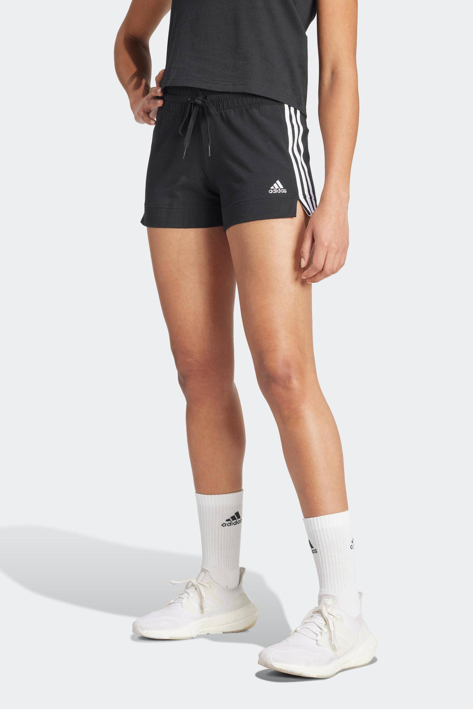 adidas sportshort zwart/wit