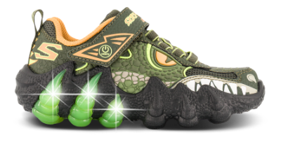 Skechers S-Lights Skech-O-Saurus Light 2.0 Sneaker Sort 400121 (27-36)