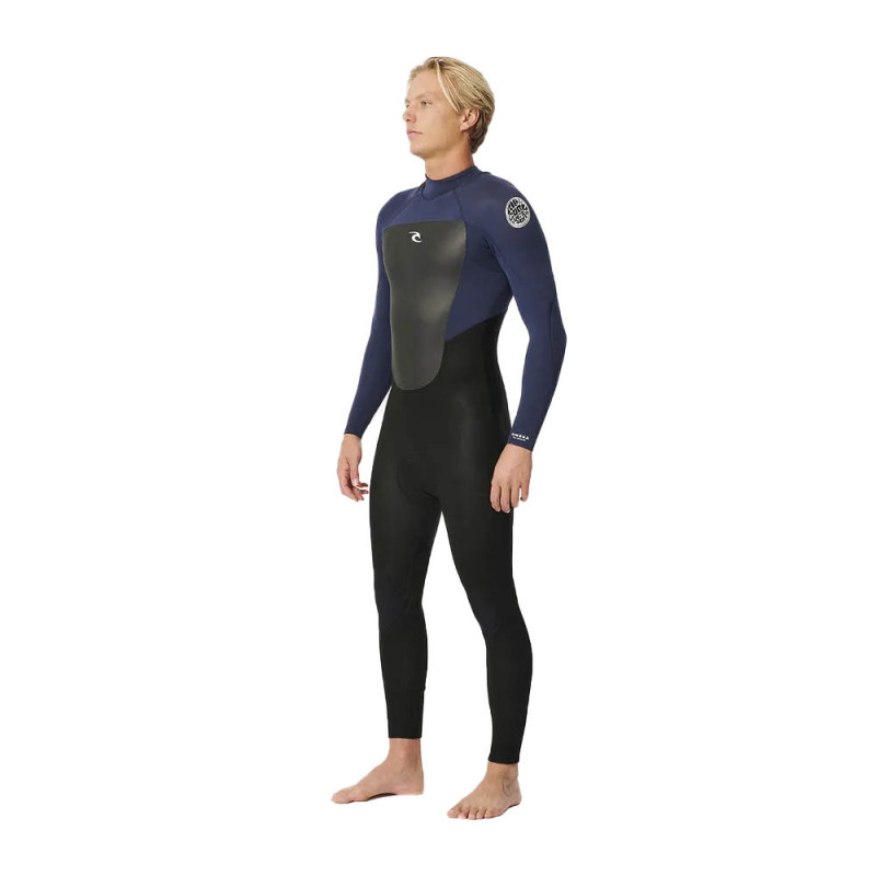 COMBINAISON RIPCURL OMEGA 3/2 BACKZIP SLATE