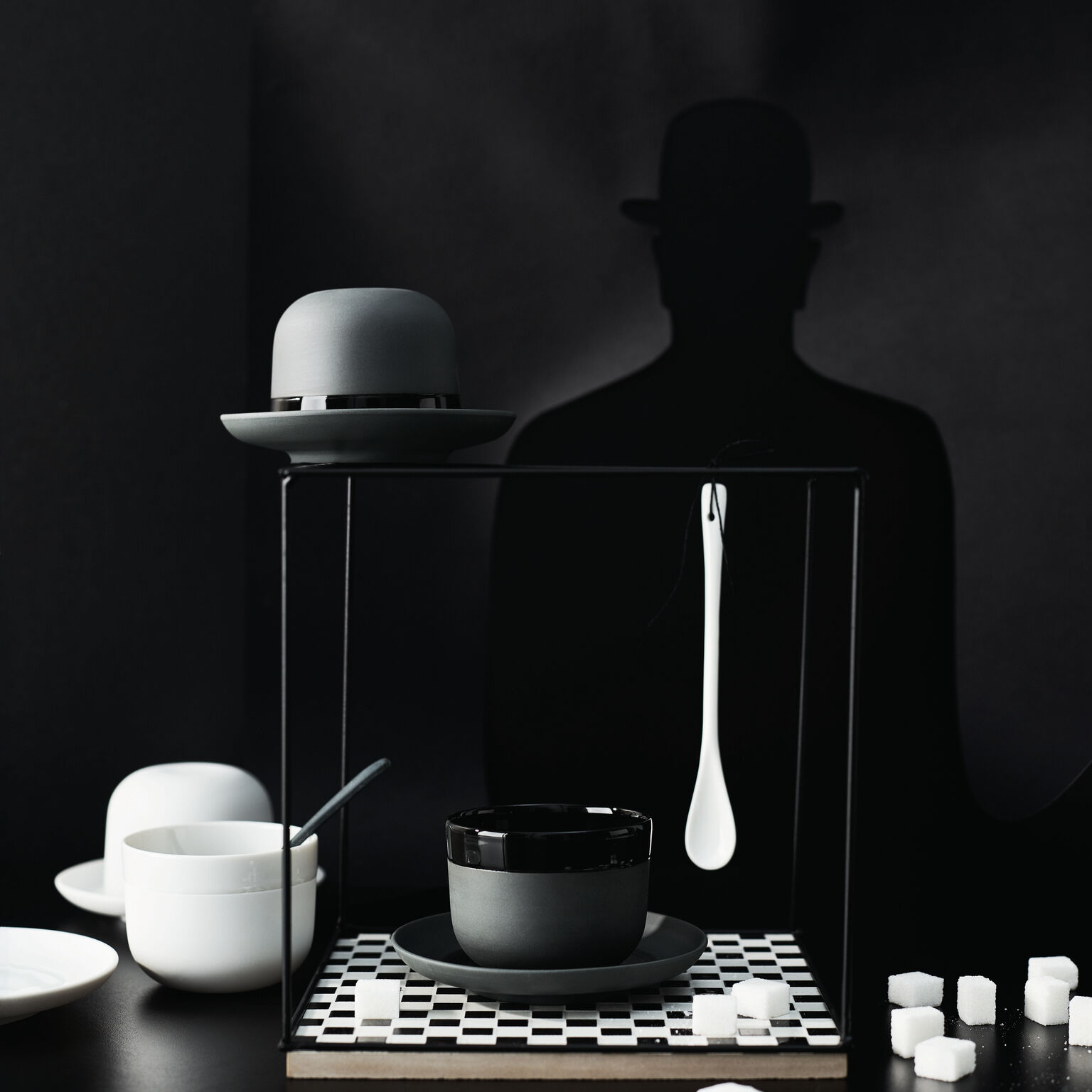 Cappello Schwarz Espressotasse 2-tlg.