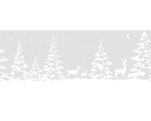 dc-fix® statische glasdecoratiefolie, winterborders, Bos, 20x150 cm