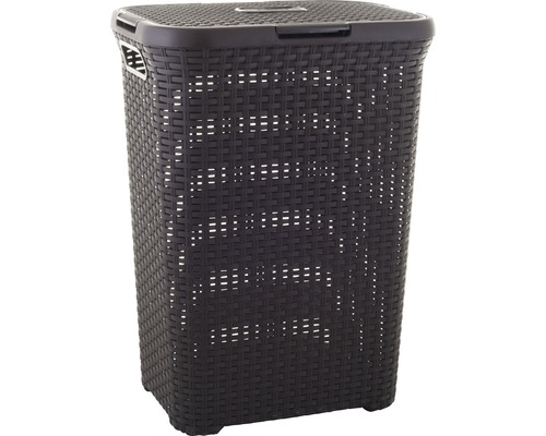 Wasbox CURVER Style 60 l donkerbruin