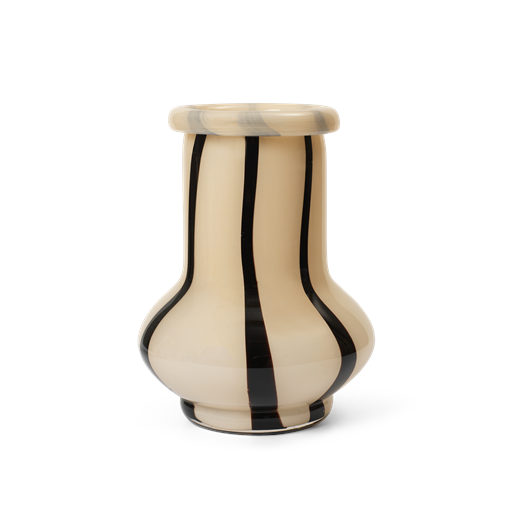 ferm LIVING Riban Vase, Cream