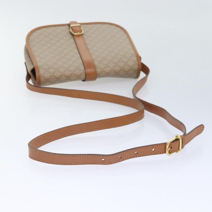 Celine Vintage Celine Crossbody Bag Beige