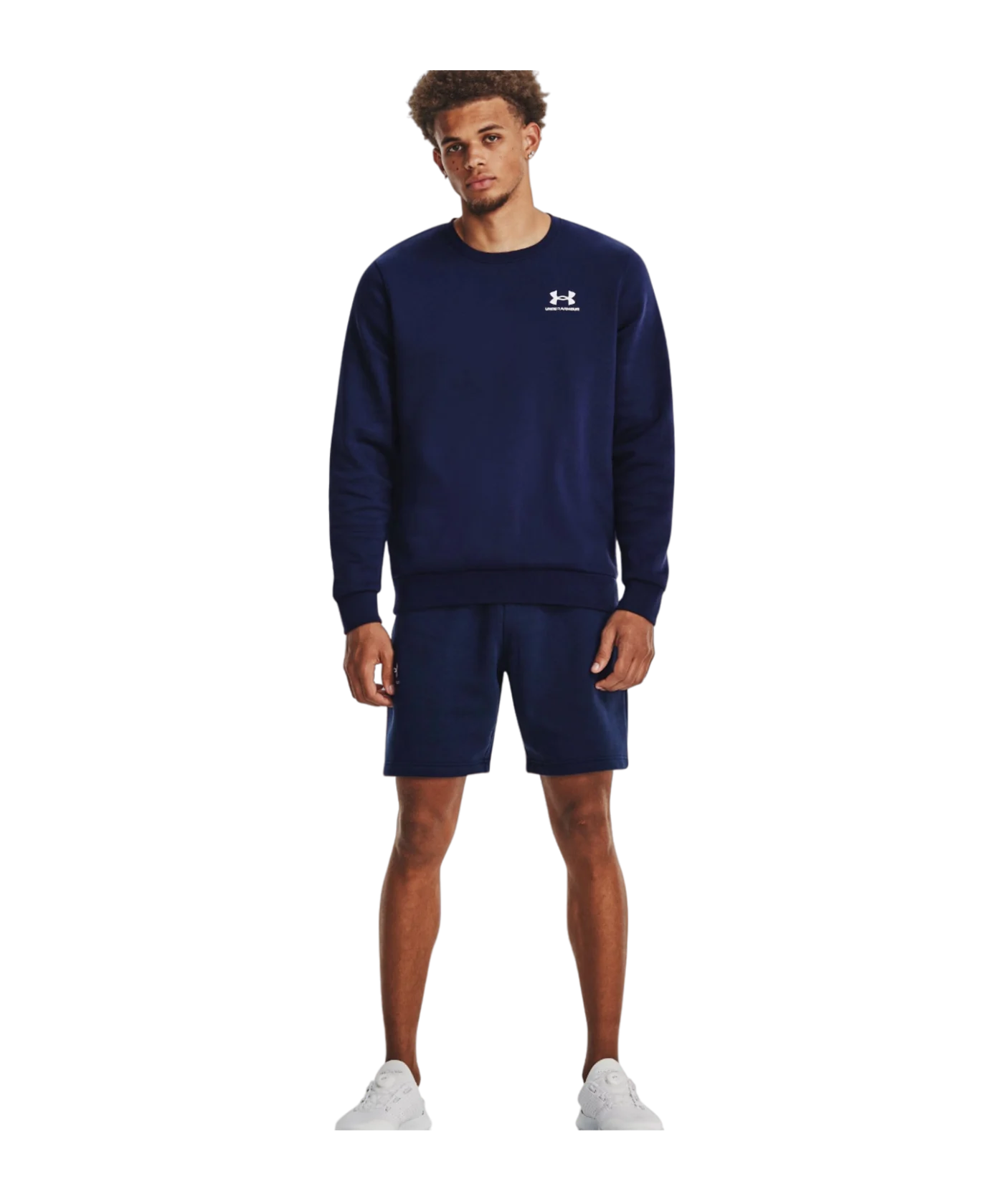 Under Armour Essential Fleece Sweatshirt Blau