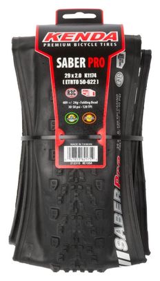 Pneu Kenda Saber Pro Aramidic Lining Foldable Noir 29´´ / 2.20