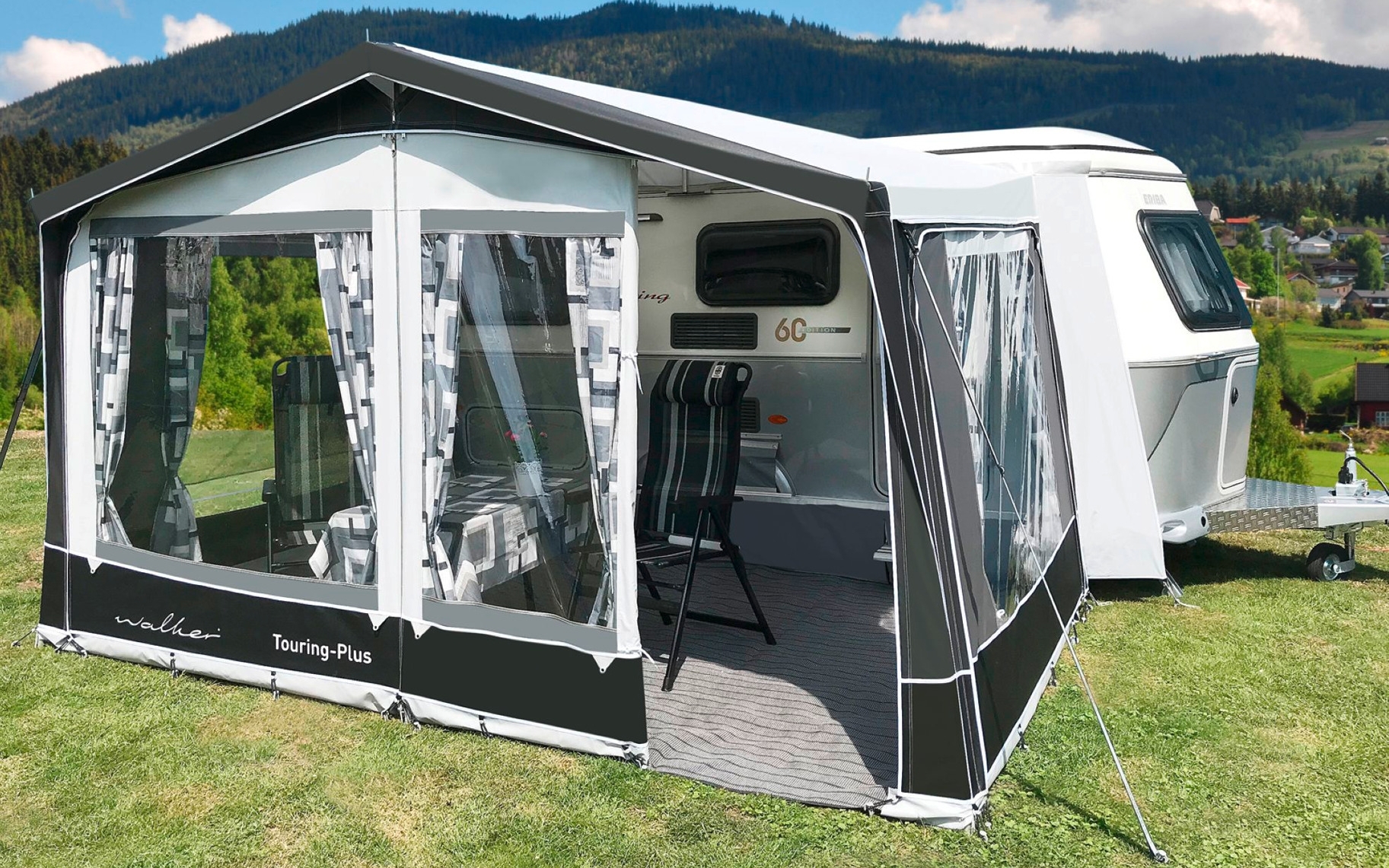Walker Eriba Touring Plus Wohnwagenvorzelt passend für Trigano Silver Trend 350