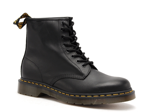 Dr martens boots bottine homme 1460 greasy noir