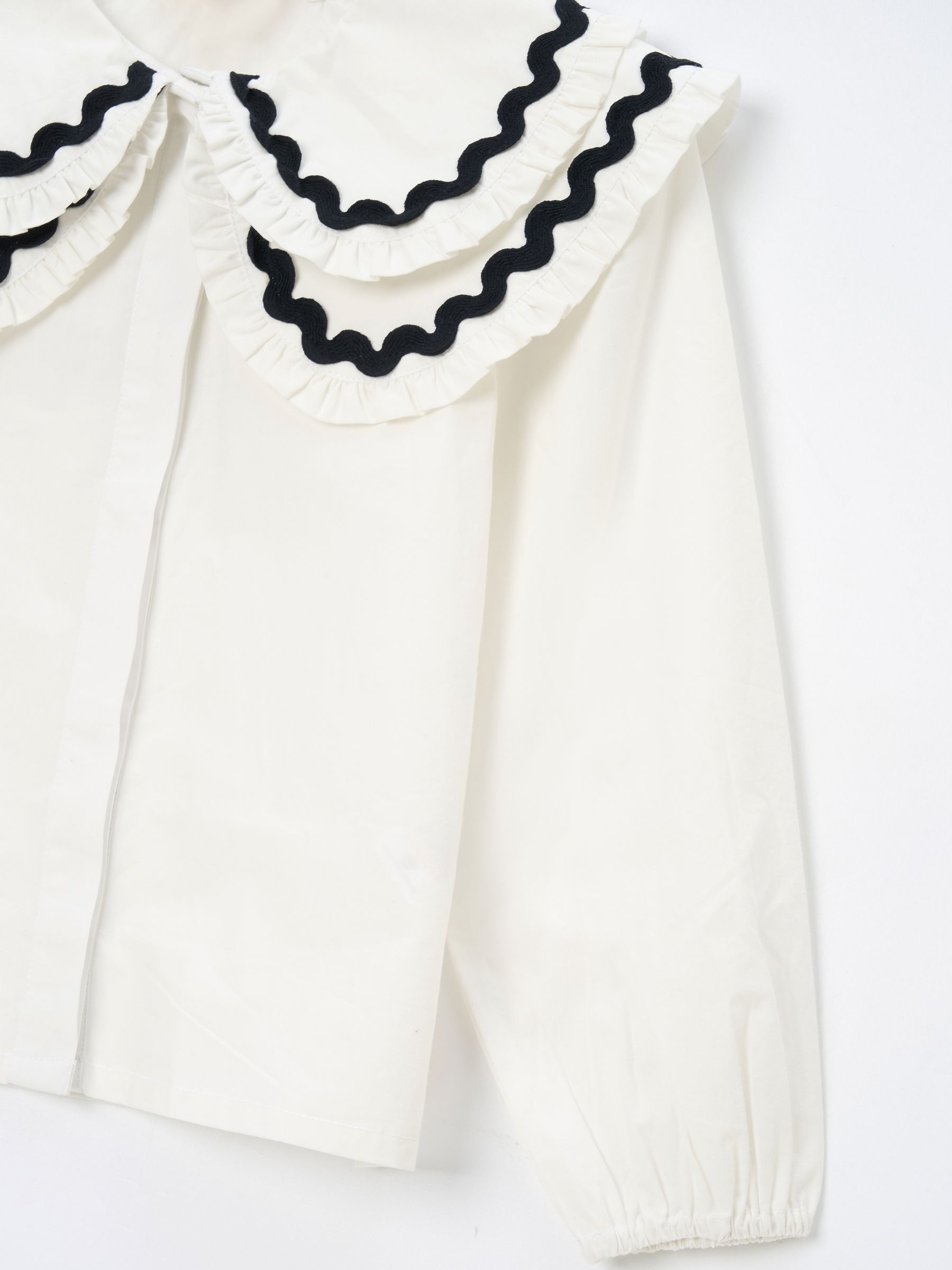 Angel & Rocket Leonie Double Collar Spot Blouse