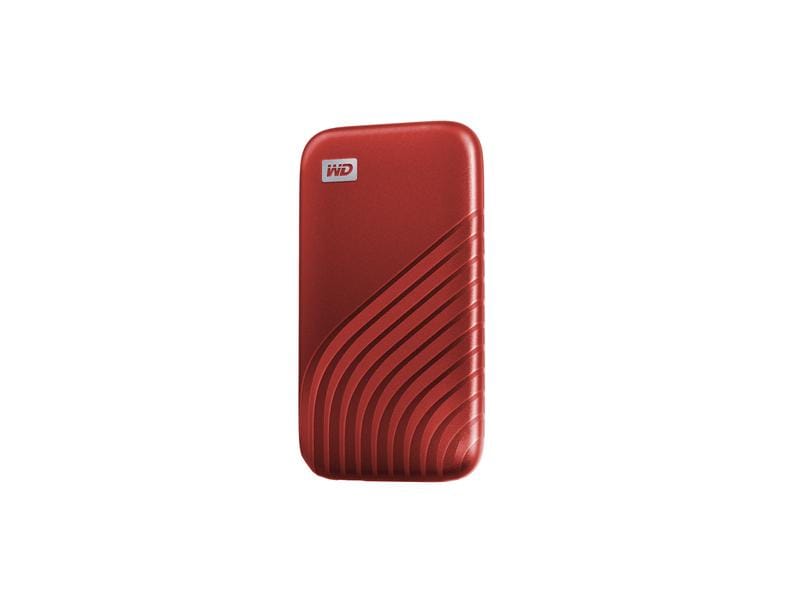 Western Digital Externe SSD My Passport 2000 GB, Rot Externe SSD My Passport Rot 2 TB