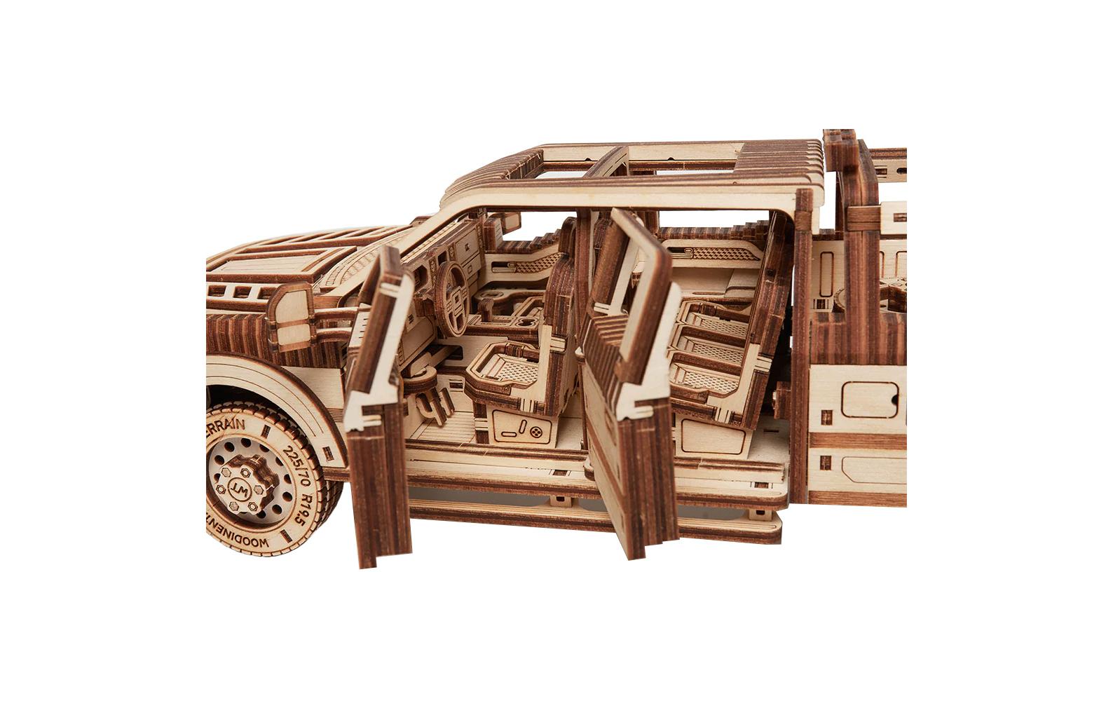 Bausatz Pick-up TruckPick-up 3D Bausatz aus Holz