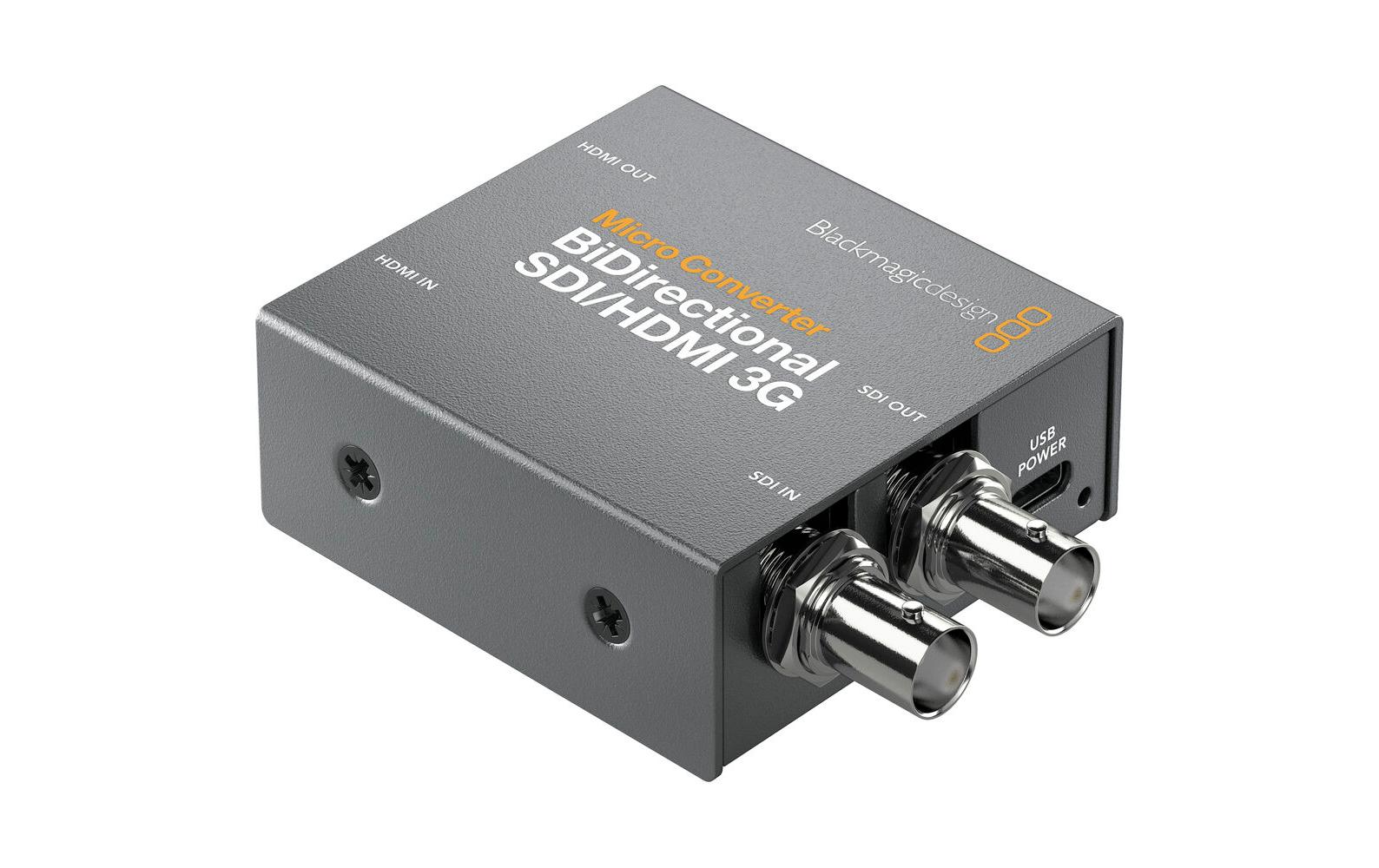 Konverter Micro BiDirectional SDI-HDMI 3GBlackmagic Design Micro Converter BiDirect SDI/HDMI 3G (mit Netzteil)
