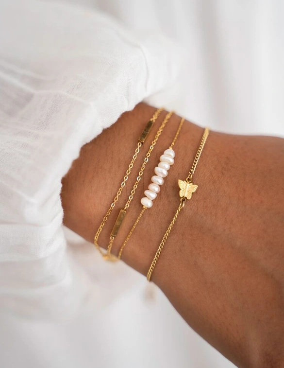 My Jewellery Armband met vlinder MJ11095