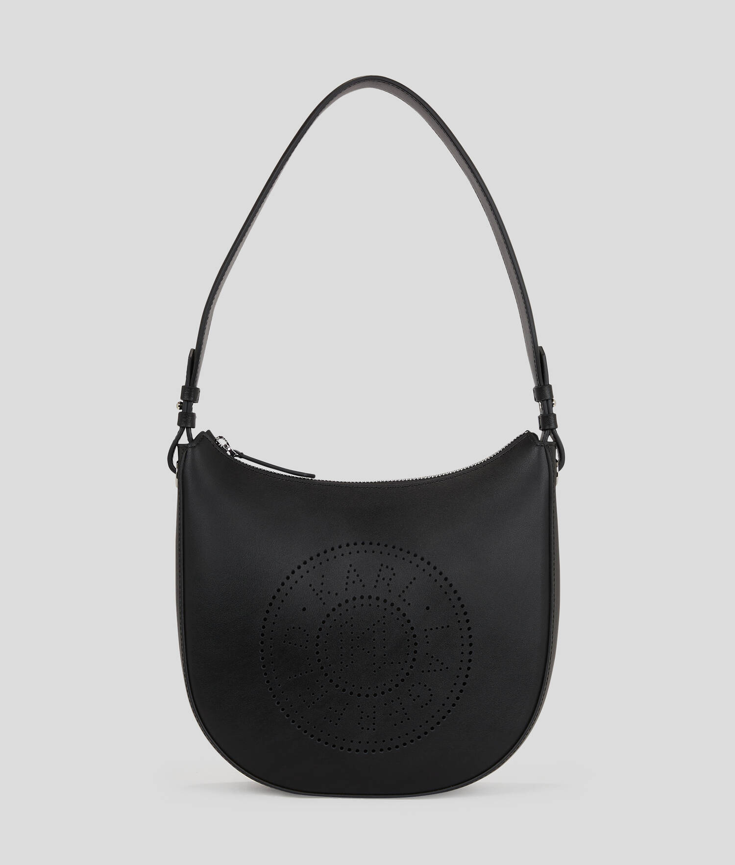 SAC PORTÉ ÉPAULE PERFORÉ CROISSANT DE LUNE K/CIRCLE - Noir