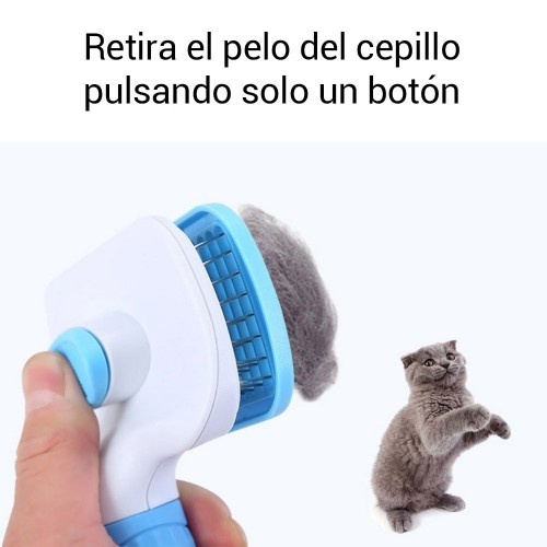 Escova Azul para Animais de Estimação