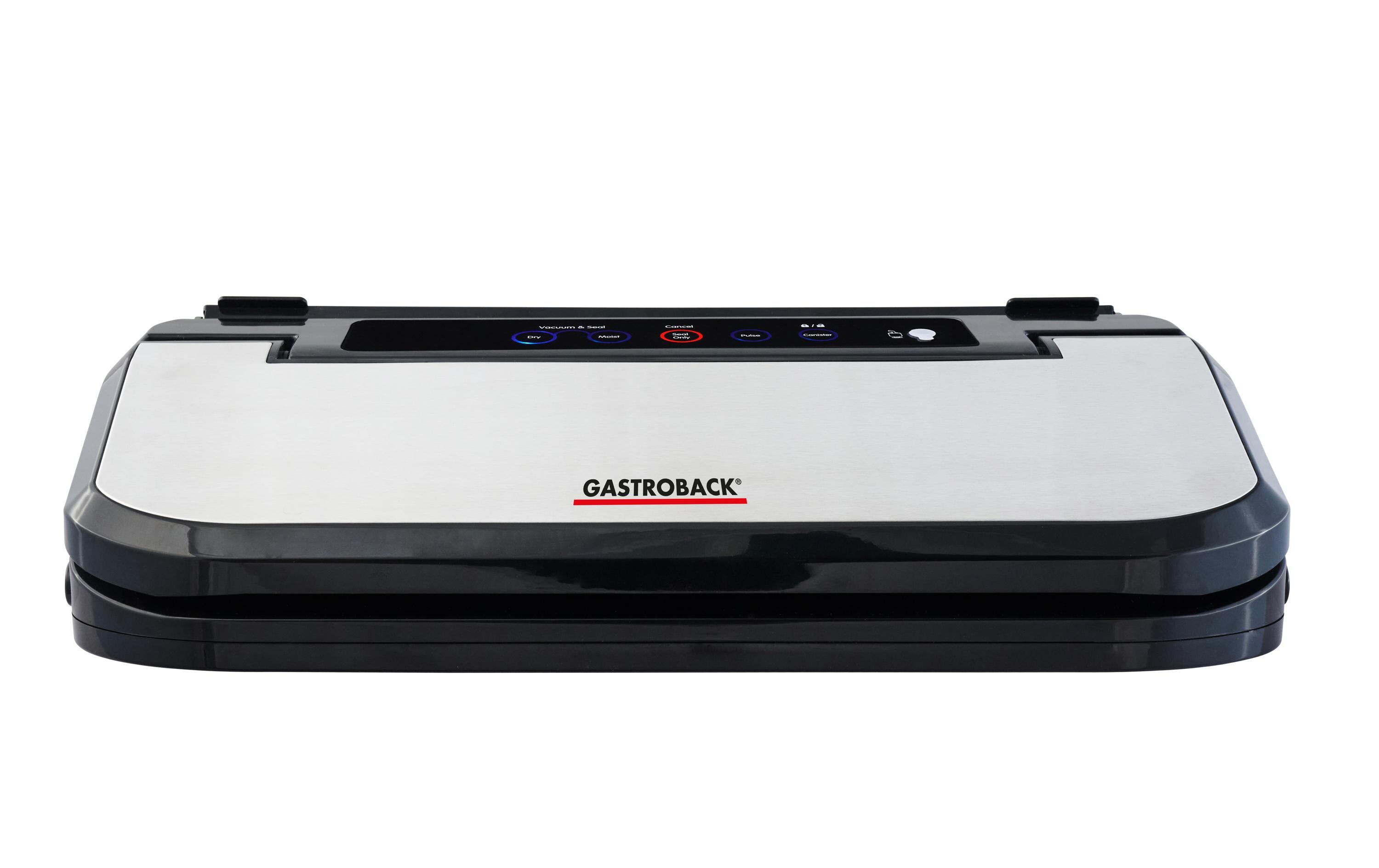 Vakuumiergerät Basic 46009 Schwarz/SilberLeistungsstarker Vakuumierer