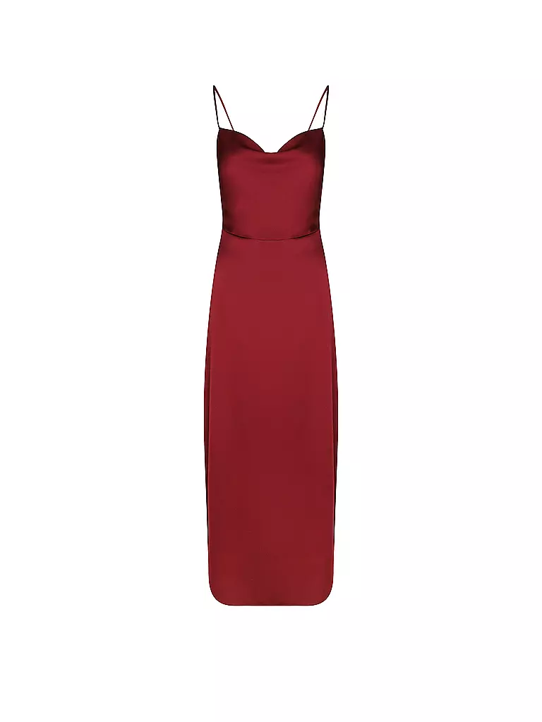 VILA Abendkleid VIRAVENNA dunkelrot