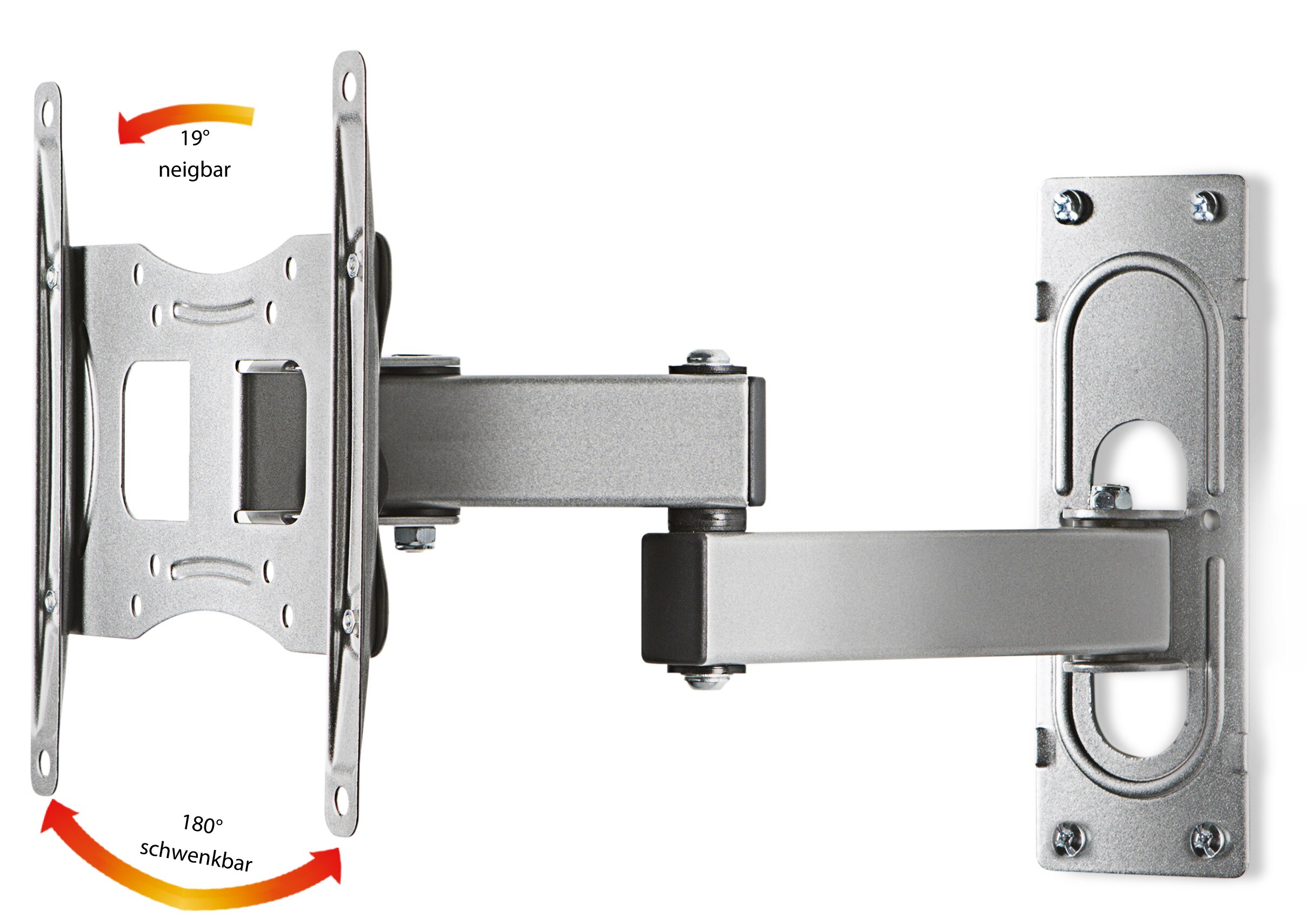 VCM Universal TV VESA Wandhalterung Halter Fernsehhalter neigbar schwenkar B-FS3