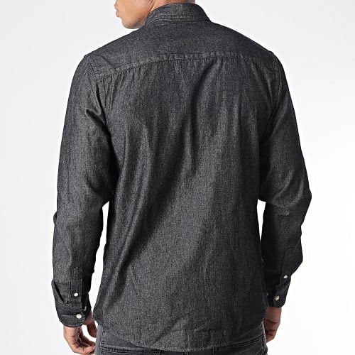 Chemise Jean Manches Longues Dek Noir