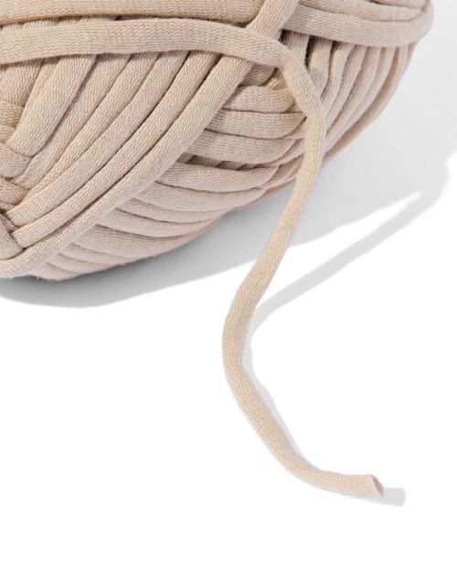 fil ruban rond beige 100g 45m