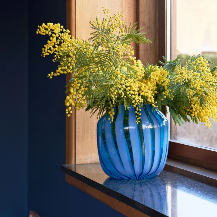 HAY - Juice Vase, Ø 22 x H 22 cm, gelb