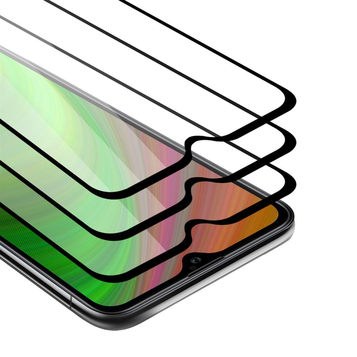 Samsung Galaxy M30 / A40s 3x Skjermbeskytter Skärmskydd