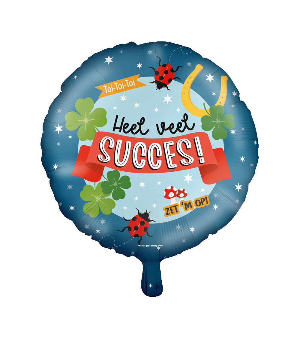 Veel Succes Helium Ballon Gekleurd Leeg 46cm