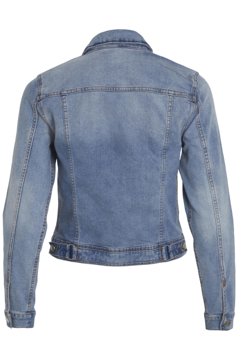 Vila blauwe dames jas