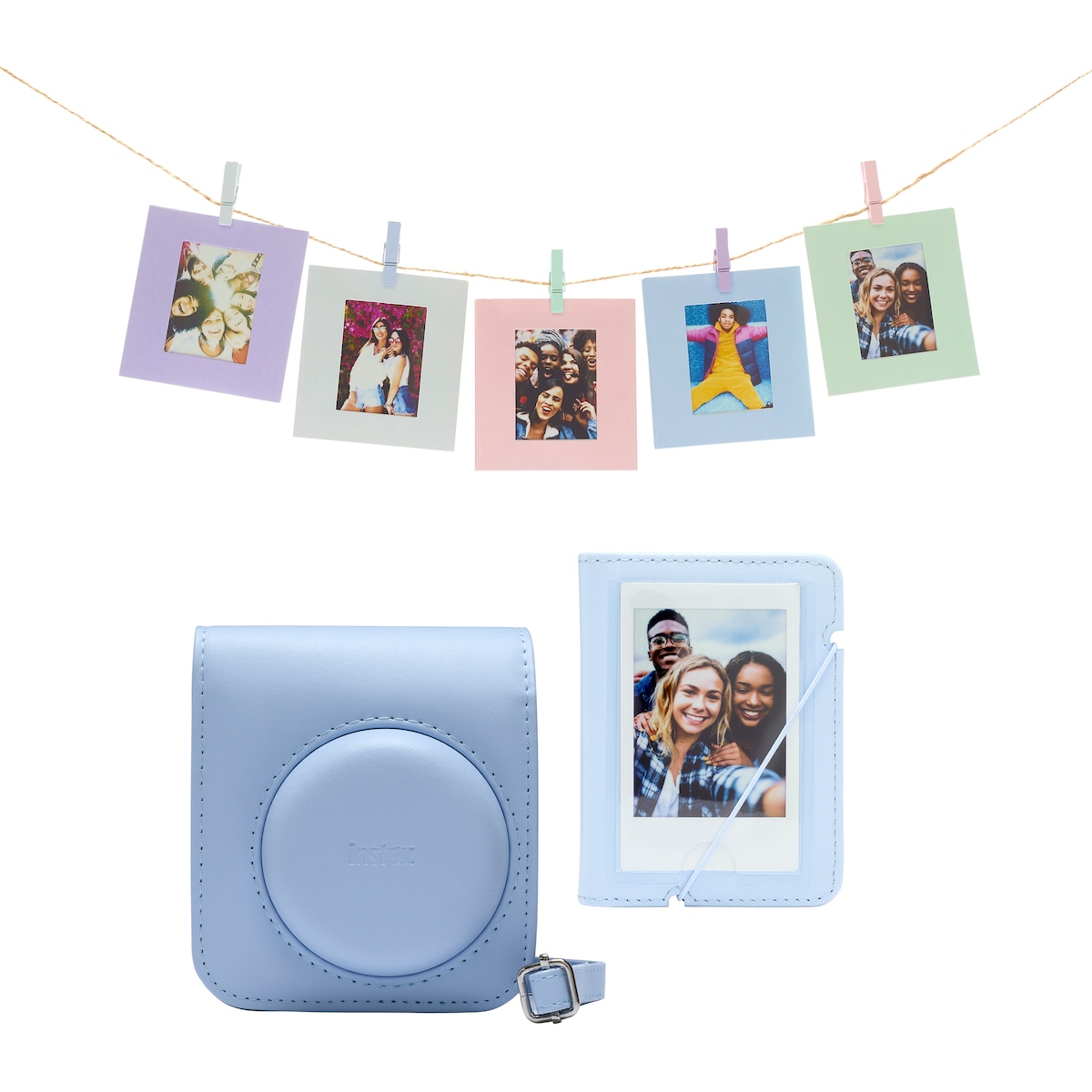 Fujifilm Instax Mini 12 tilbehørssett (blå)
