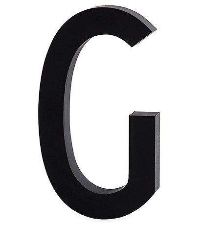 Design Letters Alu-Buchstaben - G - Schwarz