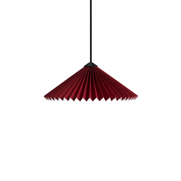 HAY - Matin Pendelleuchte Ø 30 cm, oxide red