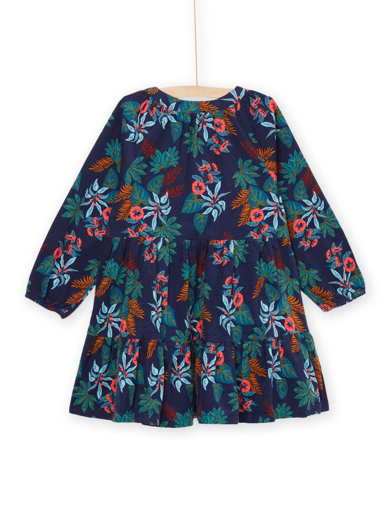 Robe à imprimé tropical